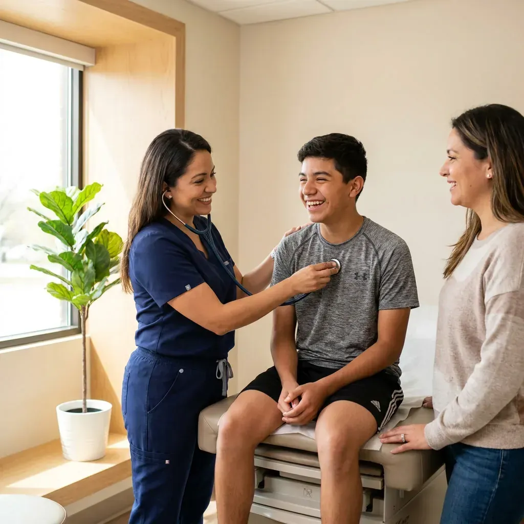Chequeos Físicos Escolares y Deportivos - Clínica Hispana Nueva Salud Little York Houston