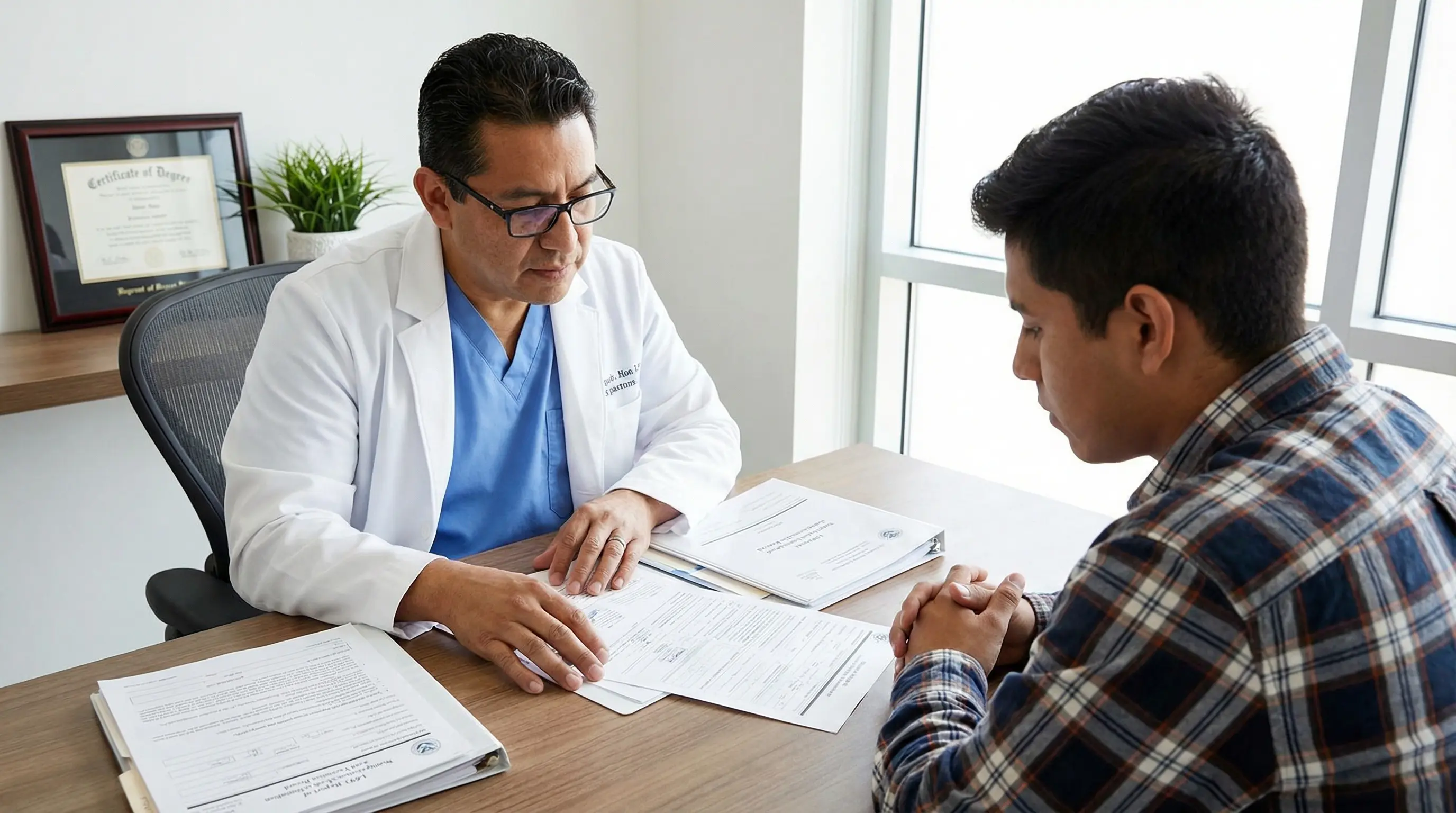 Guía Completa: Examen Médico de Inmigración I-693 en Houston - Blog de salud Clínica Hispana Nueva Salud Little York Houston