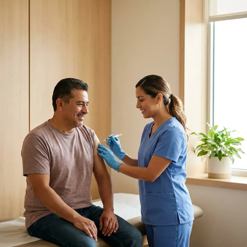 Vacunas contra la Influenza y Toxoide Tetánico - Clínica Hispana Nueva Salud Little York Houston